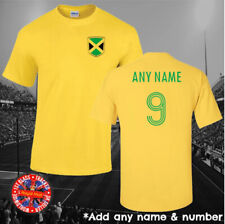 Camiseta de fútbol personalizado de Jamaica para hombre damas niños regalo fútbol reggae segunda mano  Embacar hacia Argentina
