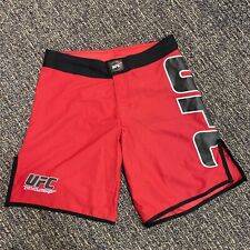 Shorts de luta de treinamento UFC MMA Ultimate Fighter Bjj preto vermelho logotipo octógono 30 comprar usado  Enviando para Brazil