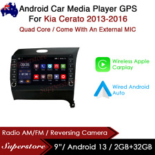 Usado, 9” CarPlay Android 13 Auto carro estéreo GPS unidade principal para Kia Cerato 2013-2016 comprar usado  Enviando para Brazil