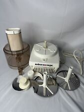 Vintage 1982 Robot Coupe Food Processor RC 2000 WORKS Made In France Blades Bowl for sale  Shipping to South Africa