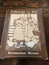 folkwear pattern for sale  Edgemont