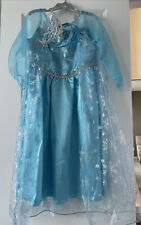 Niñas Elsa Frozen Vestido/Disfraz con Dos Coronas, talla 4/5, ¡en muy buen estado!¡! segunda mano  Embacar hacia Argentina