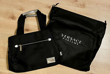 Versace Parfums Tasche *schwarz/silber* Tote Bag Handtasche Schultertasche *NEU* til salgs  Frakt til Norway