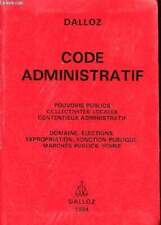 Dalloz code administratif d'occasion  Saint-Denis-de-Pile