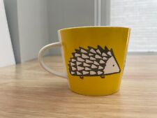 Hedgehog mug yellow for sale  Shipping to Ireland