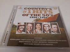 Country's #1 Hits 1950-1959 40 músicas 2 discos CD COMO NOVO!, usado comprar usado  Enviando para Brazil