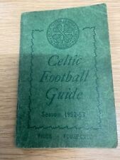 1952 celtic football for sale  FALKIRK