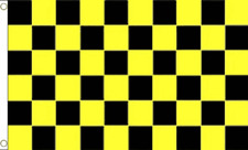 Checkered black yellow for sale  SITTINGBOURNE