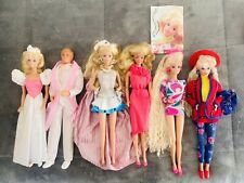 Vintage Anos 90 Mattel 6 Bonecas Barbie com Roupas e Sapatos Originais - Benetton comprar usado  Enviando para Brazil