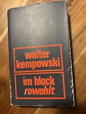 Walter kempowski block gebraucht kaufen  Zeven