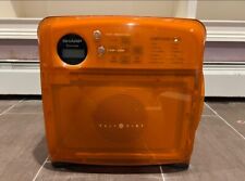 Horno microondas carrusel de media pinta que funciona modelo R-120DR - naranja brillante segunda mano  Embacar hacia Argentina