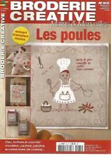 Broderie creative poules d'occasion  Bray-sur-Somme