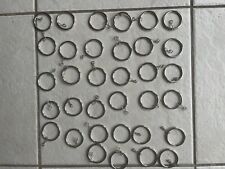Metal curtain rings for sale  NEWCASTLE