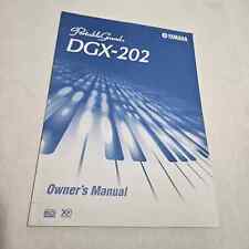 Yamaha Portable Grand DGX-202 Owner's Manual for sale  Shipping to South Africa