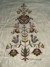 Antique crewel embroidered for sale  Commerce City