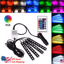 Luzes LED 5050SMD para carros interior colorido acessórios de luz decorativa RGB comprar usado  Enviando para Brazil