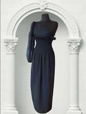 Vestido Haute Couture Grieder Les Boutiques Vintage Preto Longo Assimetria XS/S comprar usado  Enviando para Brazil