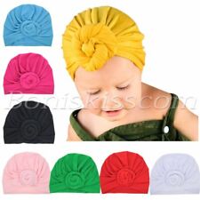 Conjunto de chapéus macios fofos para bebês recém-nascidos meninas turbante com nós tiaras comprar usado  Enviando para Brazil