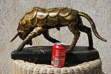 Sculpture taureau métal d'occasion  Bourg-en-Bresse