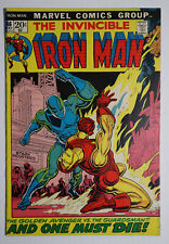Invincible Iron Man 46 1972 cómics de Marvel 5/72: Guardias de la muerte, 20 ¢ cubierta Ironman segunda mano  Embacar hacia Argentina
