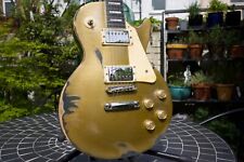 Artista Les Paul Gold top Standard linda relíquia ótimos filhotes longa junta espiga comprar usado  Enviando para Brazil