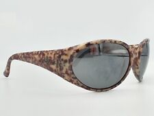 Vintage Arnette Hot Cakes Sunglasses 1990's Tortoise Shell Large Round Wrap for sale  Shipping to South Africa