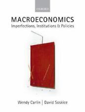 Macroeconomics: Imperfections, Institutions, and Policies for sale  Shipping to South Africa
