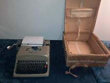 olivetti studio 44 typewriter Olive Colour for sale  Shipping to South Africa