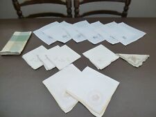 Vintage napkins serviettes. for sale  ABERGELE