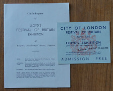 Festival britain 1951 for sale  UK