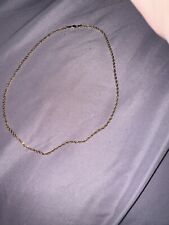 rope chain yellow 10k gold for sale  Nancy