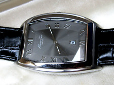 Relógio masculino Kenneth Cole New York Curvex, KC1917 A126-12 todo em aço inoxidável - comprar usado  Enviando para Brazil