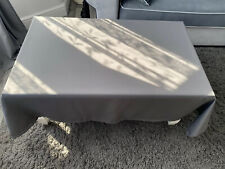 Rectangle tablecloth grey for sale  LONDON
