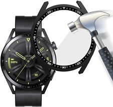 Case for Huawei Watch GT3 46 mm 42 mm protective glass display armored film, used for sale  Shipping to South Africa