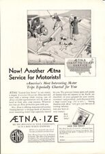 Anuncio vintage de Aetna Service for Motorists protección de costa a costa dondequiera que 1931  segunda mano  Embacar hacia Argentina