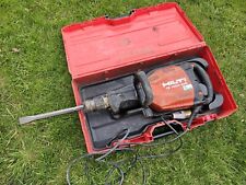 Hilti TE1000 AVR Hi Drive Concrete Breaker Demolition Hammer 110v  Chisel + Case, used for sale  Shipping to South Africa