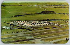 Aerial Postcard~ Ponderosa Trailer Court & Campsite~ Swift Current, SK, Canada, used for sale  Shipping to South Africa