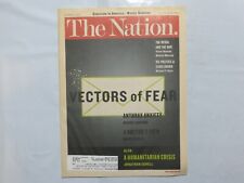 Usado, The Nation Magazine 2001 November 5 Vectors of Fear Anthrax Anxiety WAR TN comprar usado  Enviando para Brazil