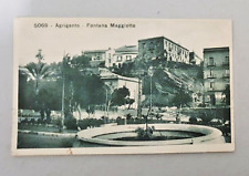 Cartolina agrigento fontana usato  L Aquila