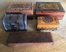 Small wooden boxes for sale  READING