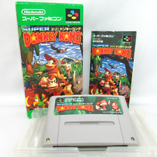 Super Donkey Kong (Donkey Kong Country) com Caixa e Manual [Super Famicom JP ver] comprar usado  Enviando para Brazil
