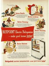 1946 Hotpoint Geladeira Elétrica Freezer Arte Impressão Vintage Anúncio 2 comprar usado  Enviando para Brazil