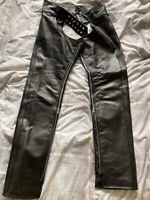 mens leather chaps for sale  DERBY