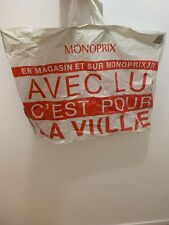 Sac plastique monoprix d'occasion  Montreuil