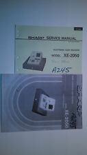 Sharp XE-2050 manual de serviço livro de reparo original caixa registradora gaveta de dinheiro comprar usado  Enviando para Brazil