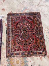 2x3 Antique Sarouk Oriental Rug Handmade Hand-knotted Wool  for sale  Shipping to South Africa