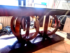 Mesa de comedor Art Deco con una estructura inusual de patas de bola segunda mano  Embacar hacia Argentina