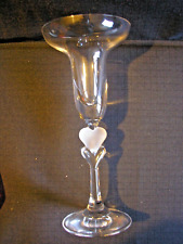 Wine glass heart for sale  UK