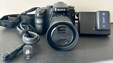 Sony Alpha a100 10.2MP Digital SLR Camera Black w/ DT 18-70mm Lens, used for sale  Shipping to South Africa