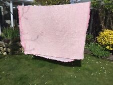 candlewick bedspread pink single for sale  LINCOLN